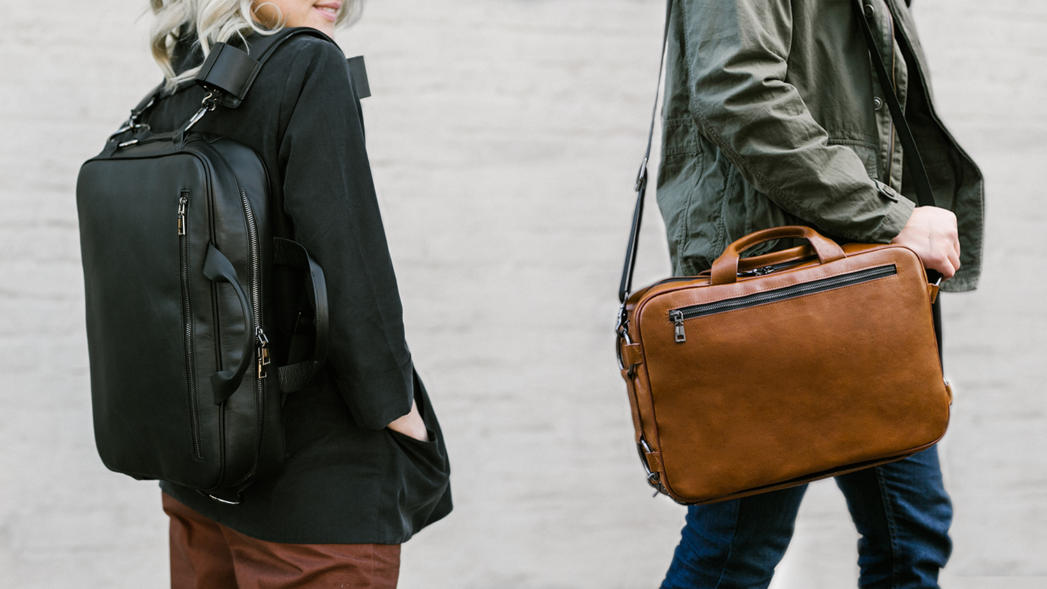 Discover Hillside Instantly Convertible Messenger Bags and Backpacks discoverhillside