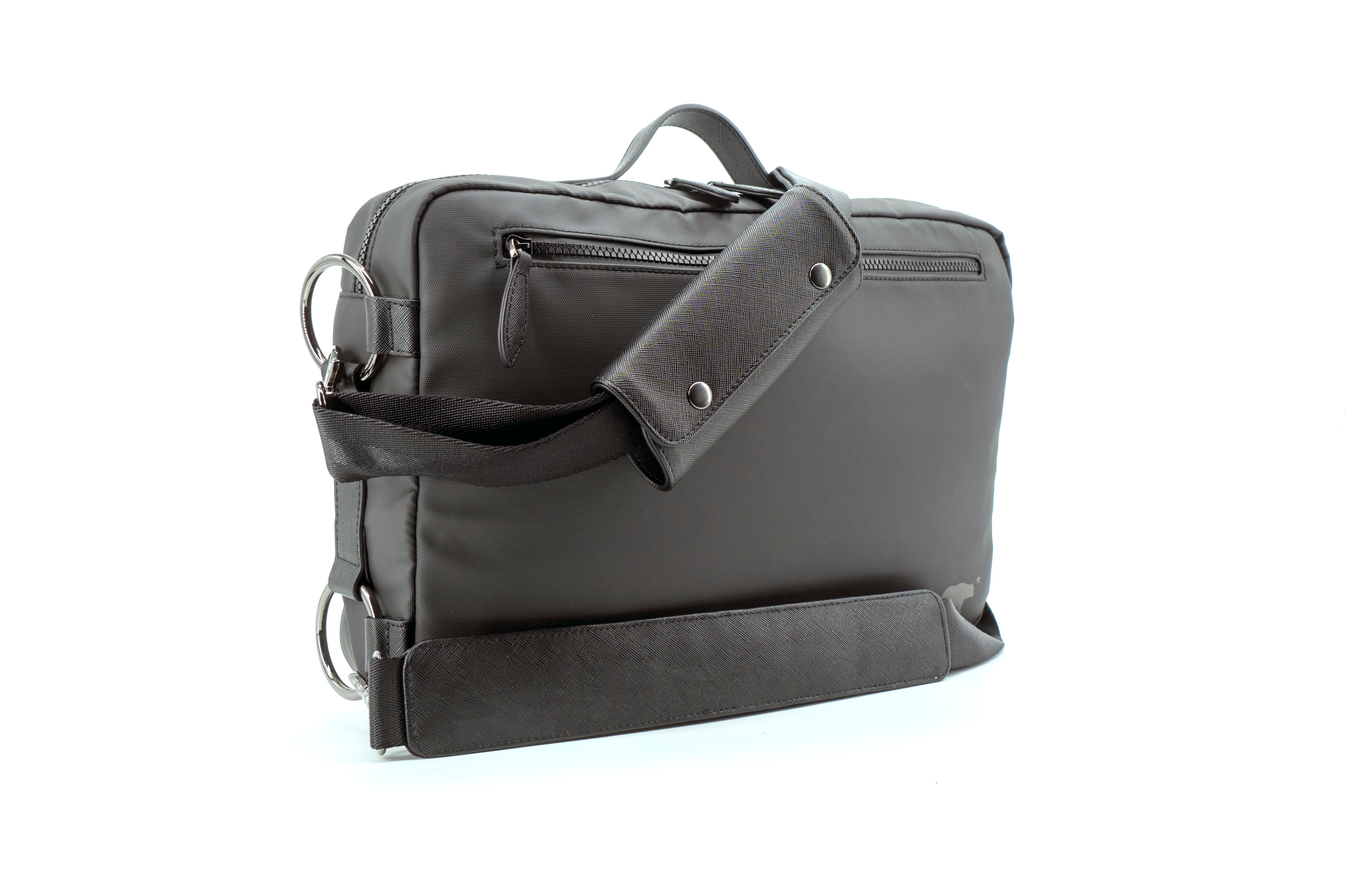 Meridian Nano Leather Laptop Messenger Bag | Discover Hillside