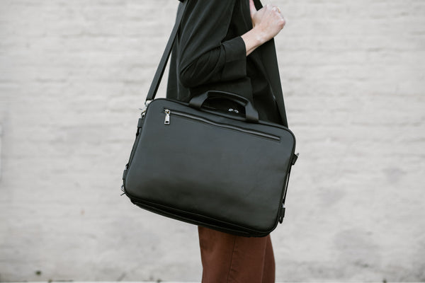 Meridian V2.0 Leather Messenger Bag Style Backpack | Discover Hillside ...