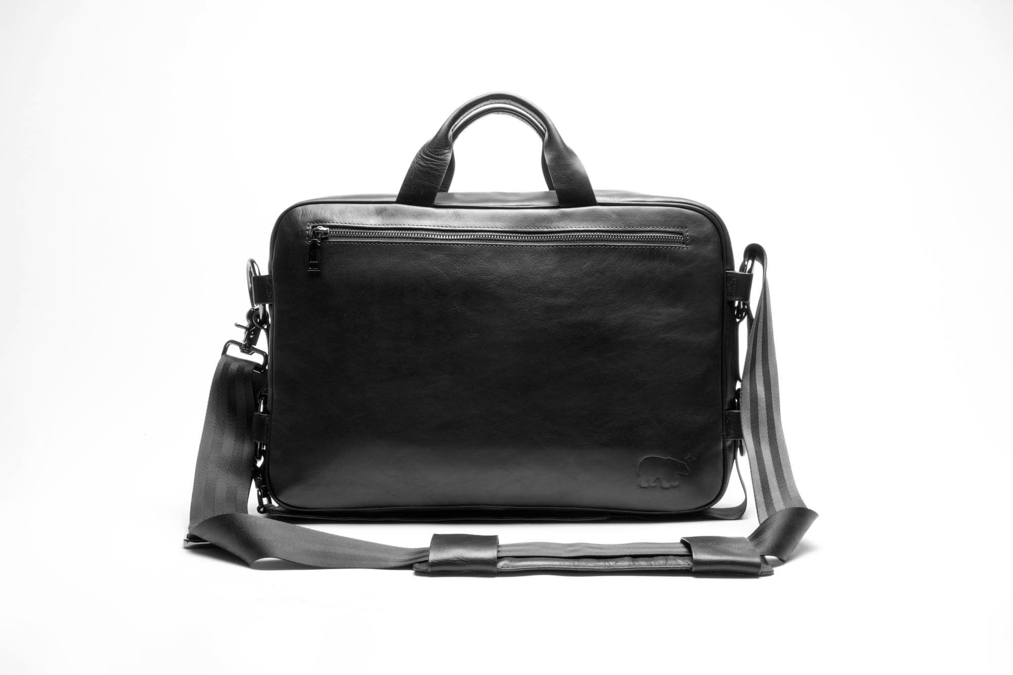 Meridian V2.0 Leather Messenger Bag Style Backpack
