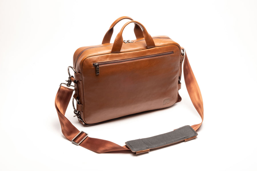 Meridian V2.0 Leather BagPack w/TSA Laptop Pocket